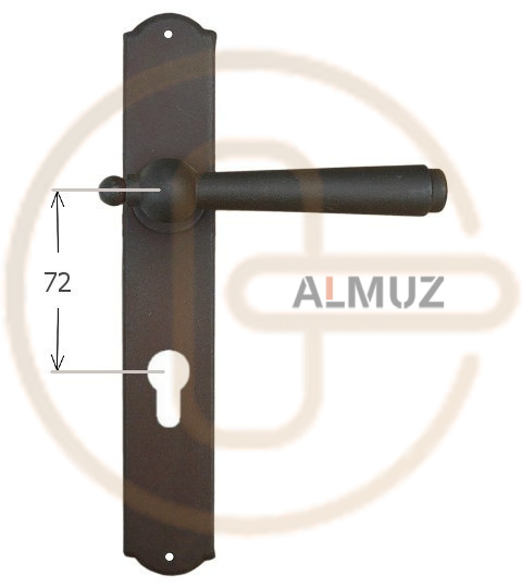 Klamka Monaco 2900 rozstaw 72 mm